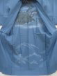 Photo8: 5719T07z340  Japanese Kimono Synthetic Men's JUBAN Mt.Fuji Blue-Gray (8)