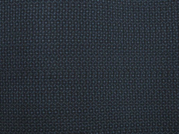 Photo4: 5719T08z780 Vintage Japanese Kimono Silk Men's OSHIMA TSUMUGI  Navy-Gray (4)