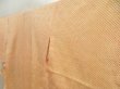 Photo2: 5719T14z940  Japanese Kimono Silk SHIBORI KOMON  Light orange (2)