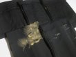 Photo7: SHG01z15  Japanese Kimono Silk BLACK HAORI 25pcs FREE SHIPPING (7)