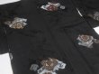 Photo4: SHG03z15  Japanese Kimono Silk BLACK HAORI 25pcs FREE SHIPPING (4)