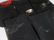 Photo10: SHG03z15  Japanese Kimono Silk BLACK HAORI 25pcs FREE SHIPPING (10)