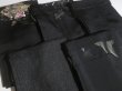 Photo5: SHG05z15  Japanese Kimono Silk BLACK HAORI 25pcs FREE SHIPPING (5)