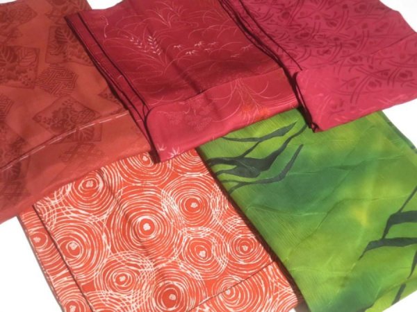 Photo5: SHH01z14  Japanese Kimono Silk HAORI 25pcs FREE SHIPPING (5)