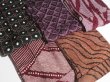 Photo9: SHH05z10  Japanese Kimono Silk SHIBORI HAORI 20pcs FREE SHIPPING (9)