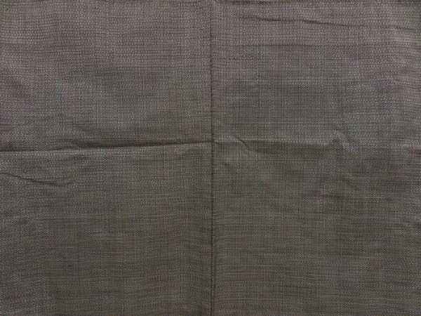 Photo4: 5722T03z670 Vintage Japanese Kimono Silk OSHIMA TSUMUGI Men's   Brown-Gray (4)