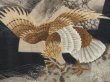Photo4: 5722T04z510 Vintage Japanese Kimono Muslin Men's JUBAN Hawk Black (4)