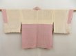 Photo6: 5726T02z570 Vintage Japanese Kimono Silk HAORI Cloud Pink (6)