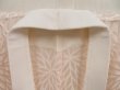 Photo7: 5726T03z540 Vintage Japanese Kimono Silk JUBAN Chrysanthemum Light pink (7)