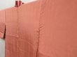 Photo8: 5803T06z400 Vintage Japanese Kimono Silk HAORI  Red-Brown (8)