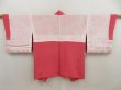 Photo6: 5803T07z550 Vintage Japanese Kimono Silk HAORI Flower Pink (6)