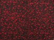 Photo4: 5803T08z370 Vintage Japanese Kimono Silk HAORI Flower Black Red (4)