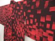 Photo2: 5803T09z600 Vintage Japanese Kimono Silk HAORI  Red-Brown (2)