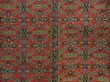 Photo5: 5803T13z840 Vintage Japanese Kimono Silk TSUMUGI  Dark red (5)