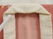 Photo7: 5806T02z480 Vintage Japanese Kimono Silk JUBAN Flowers Ash rose (7)