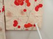 Photo5: 5806T08z410 Vintage Japanese Kimono Silk HAORI Plum blossom Off-white (5)