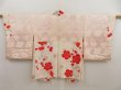 Photo8: 5806T08z410 Vintage Japanese Kimono Silk HAORI Plum blossom Off-white (8)