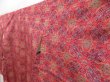Photo2: 5806T12z800 Vintage Japanese Kimono Silk TSUMUGI  Dull red (2)