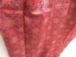 Photo3: 5806T12z800 Vintage Japanese Kimono Silk TSUMUGI  Dull red (3)