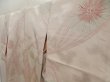 Photo2: 5810T09z740 Vintage Japanese Kimono Silk KOMON Flower Light gray (2)