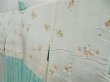 Photo8: 5814T04z540 Vintage Japanese Kimono Silk SHIBORI HAORI Bamboo Mint green (8)