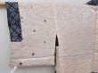 Photo8: 5814T08z450 Vintage Japanese Kimono Silk SHIBORI HAORI  Navy (8)
