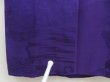 Photo6: 5816T01z430 Vintage Japanese Kimono Silk HAORI COAT Yukiwa Purple (6)
