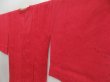 Photo2: 5816T02z300 Vintage Japanese Kimono Silk See through HAORI COAT  Red-Pink (2)