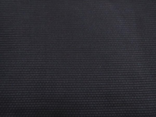 Photo4: 5820T03z310 Vintage Japanese Kimono Silk See through Men's HAORI  Black (4)