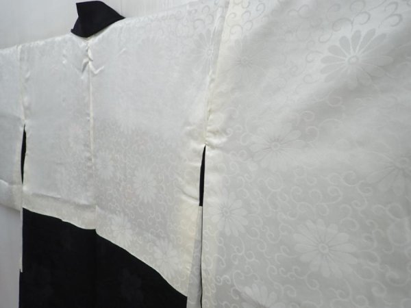 Photo4: 5820T11z530 Vintage Japanese Kimono Silk HAORI Maple (4)