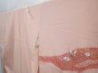 Photo4: 5820T13z990  Japanese Kimono Silk TSUKESAGE Crane Pink (4)