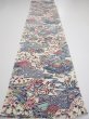 Photo5: 2W05z90  Japanese Kimono Silk  FABRIC House Off-white 60.2x14.0 (5)