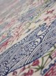 Photo4: 2W07z40  Japanese Kimono Silk  FABRIC House Off-white 52.8x7.1 (4)