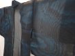 Photo2: 5822T02z210 Vintage Japanese Kimono Silk See through HAORI Cloud Black (2)