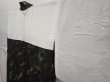 Photo7: 5822T04z780 Vintage Japanese Kimono Silk HAORI  Black (7)