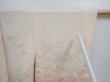 Photo8: 5822T06z540 Vintage Japanese Kimono Silk HAORI Flower Off-white (8)