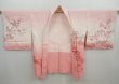 Photo5: 5822T07z530 Vintage Japanese Kimono Silk SHIBORI HAORI Flowers Pink (5)