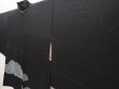 Photo2: 5822T10z540 Vintage Japanese Kimono Silk HAORI Cloud Black (2)