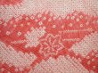 Photo4: 5906T06z580 Vintage Japanese Kimono Silk SHIBORI HAORI Maple Red-Pink (4)
