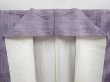 Photo7: 5906T14z840 Vintage Japanese Kimono Silk TSUMUGI  Lavender (7)