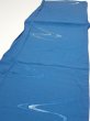 Photo3: 2M06z90  Japanese Kimono Silk  FABRIC Stream Dark blue 66.9x14.6 (3)