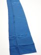 Photo2: 2M07z60  Japanese Kimono Silk  FABRIC Stream Dark blue 85.0x7.1 (2)