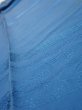 Photo3: 2M07z60  Japanese Kimono Silk  FABRIC Stream Dark blue 85.0x7.1 (3)