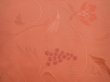 Photo4: 5907T01z600 Vintage Japanese Kimono Silk HAORI Flower Coral pink (4)