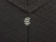 Photo3: 5907T04z430 Vintage Japanese Kimono Silk HAORI Sayagata Black (3)