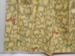 Photo4: 5907T09z790 Vintage Japanese Kimono Silk TSUMUGI Butterfly Straw yellow (4)