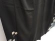 Photo3: 5907T11z850 Antique Japanese Kimono Silk TOMESODE Aoi Black (3)