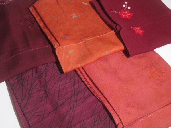 Photo2: NHH02z14  Japanese Kimono Silk HAORI 25pcs FREE SHIPPING (2)