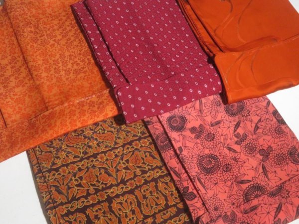 Photo3: NHH03z14  Japanese Kimono Silk HAORI 25pcs FREE SHIPPING (3)