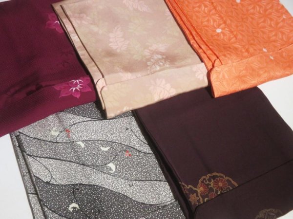 Photo2: NHH04z14  Japanese Kimono Silk HAORI 25pcs FREE SHIPPING (2)